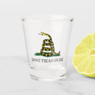 Copo De Shot NÃO TENHA TREAD EM MIM, Gadsden Cobra