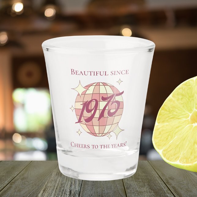 Copo De Shot Nascer de 1975, 50º aniversário, 49º aniversário (Criador carregado)