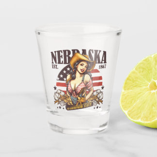 Copo De Shot Nebraska The Cornhusker State