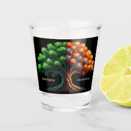 Copo De Shot Neurotípico vs. Neurodiverso