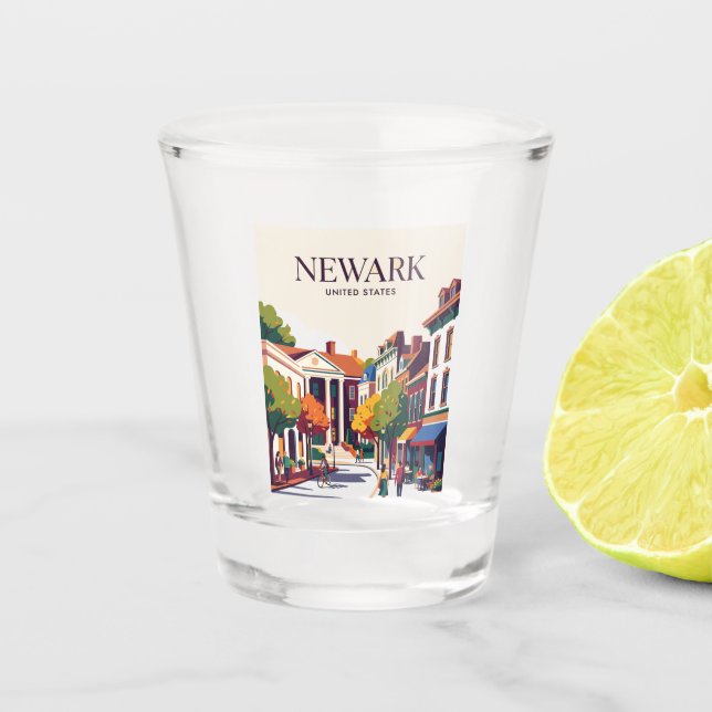 Copo De Shot Newark Delaware (Frente)