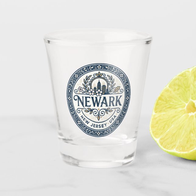 Copo De Shot Newark EUA (Frente)