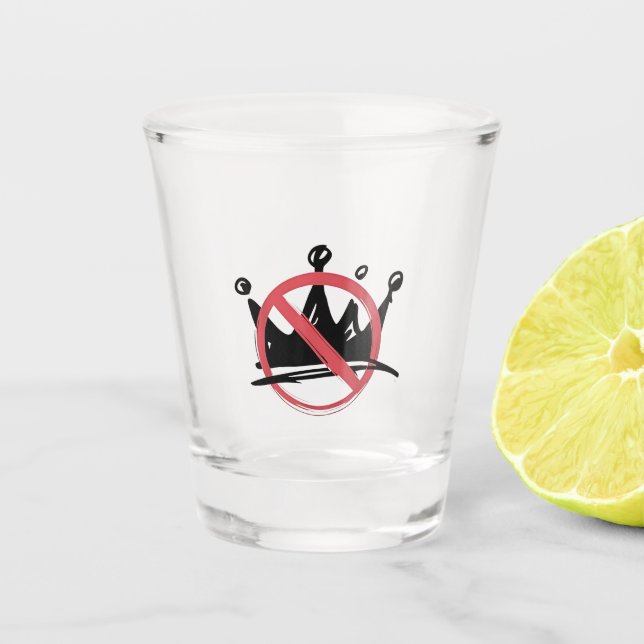 Copo De Shot No Kings In America 2025 4 de julho (Frente)