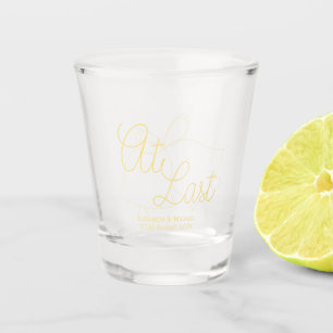 Copo De Shot No Último Casamento Dourado Favorecer Presente Per