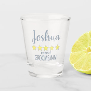 Copo De Shot Noiva & Casamento 5 Estrelas Padrinho