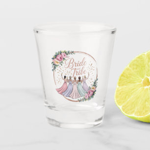 Copo De Shot Noiva Tribo Nome Personalizado Festa de Despedida 