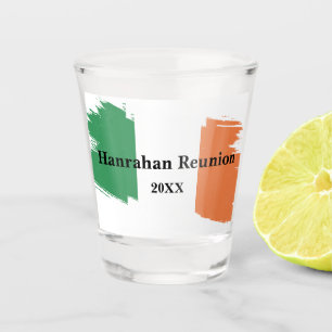 Copo De Shot Nome de sobrenome irlandês Nome de Sinalizador Per
