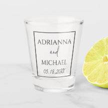 Nome e data do Casal de Casamento Clássico