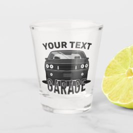 Copo De Shot Nome Personalizado Clássico Musculatura Garage Ret