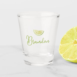 Copo De Shot Nome Personalizado de Tequila Lima