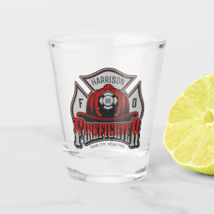 Copo De Shot NOME Personalizado Emergência contra Fogo do Capac