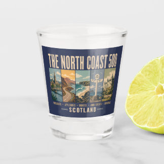 Copo De Shot North Coast 500 Scotland Landmarks Illustration