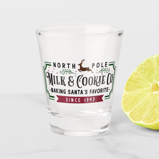 Copo De Shot North Pole Milk & Cookie Co. (Frente)
