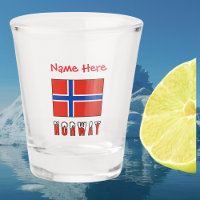 Noruega Bandeira Norueguesa Vermelha Personalizada