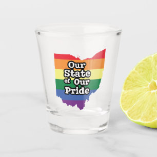Copo De Shot Nosso Estado de Orgulho Ohio