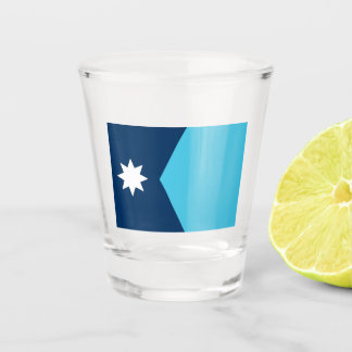 Copo De Shot Nova bandeira do Estado do Minnesota