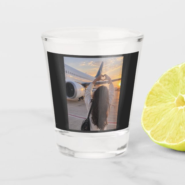 Copo De Shot O Amor Levanta Voo (Frente)