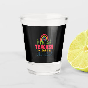 Copo De Shot O Dia Do Professor Eu Sou Professora Em Um Grande