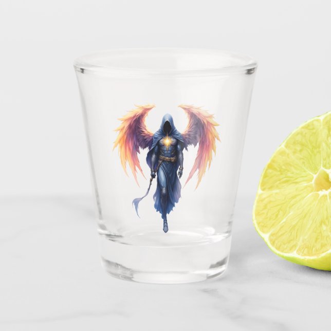 Copo De Shot O Guardião Místico da Esperança (Frente)