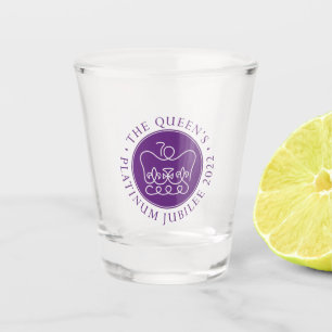 Copo De Shot O Jubileu Platinum da Rainha
