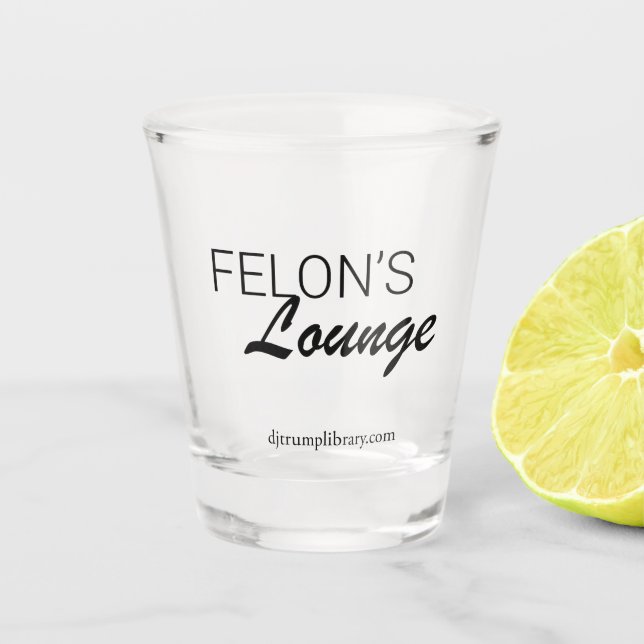 Copo De Shot "O Lounge do Felon" (Frente)