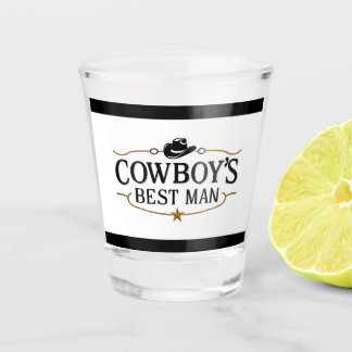 Copo De Shot O Melhor Homem de Cowboy