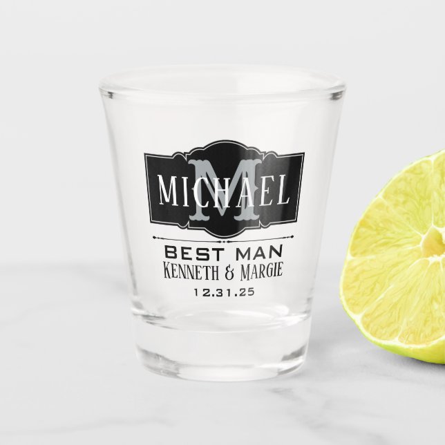 COPO DE SHOT O MELHOR HOMEM PERSONALIZADO VIDRO DE TIRO (Frente)