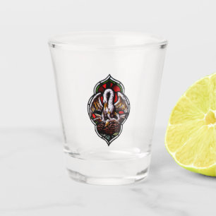 Copo De Shot O Pelicano como símbolo cristão