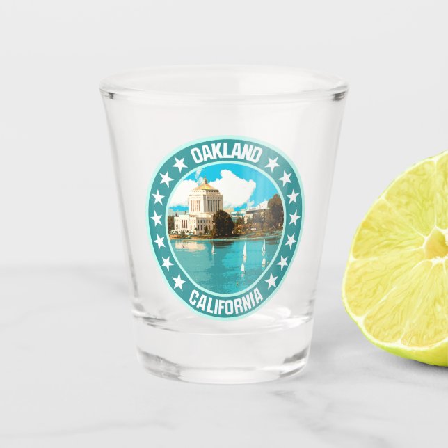 Copo De Shot Oakland (Frente)