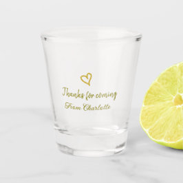 Copo De Shot obrigados para vir adicionar nome nome mensagem te