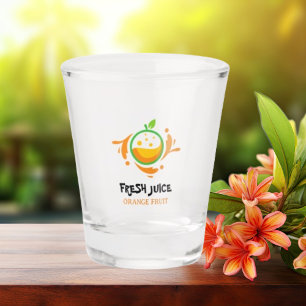 Copo De Shot Óculos de Atiramento de Sumo de Fruta Laranja Mini