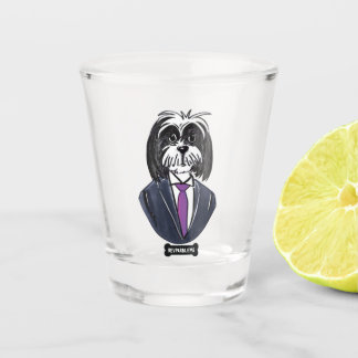 Copo De Shot Óculos Fotografados