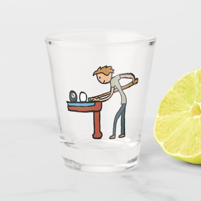 Copo De Shot Oito Piscinas (Frente)