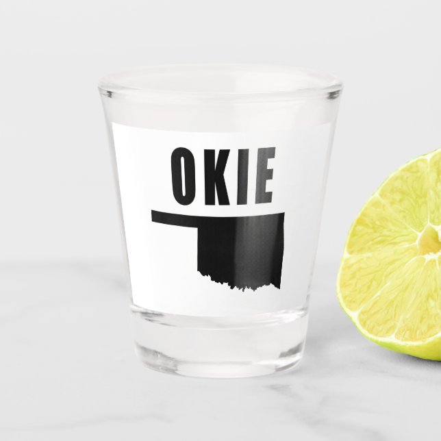 Copo De Shot OKIE Oklahoma (Frente)