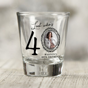 Copo De Shot Olha quem tem 40 anos! Aniversário de 40 anos de F
