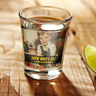 Copo De Shot Olhe Quem Faz 50 Anos Favor de Festa de Aniversári