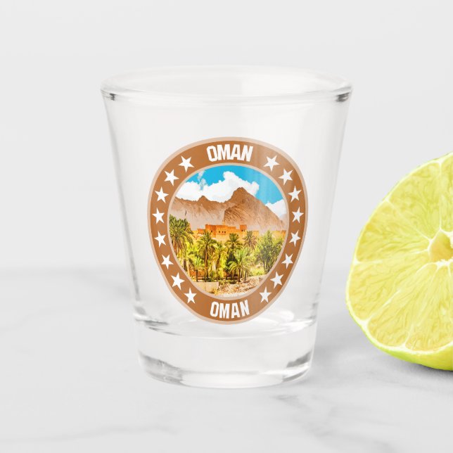 Copo De Shot Omã (Frente)