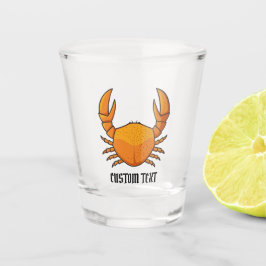 Copo De Shot Orange Crab