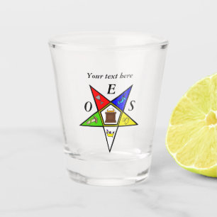Copo De Shot Ordem da Irmã Estrela Oriental da OES