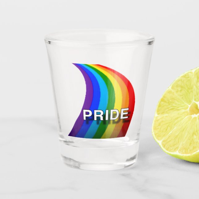 COPO DE SHOT ORGULHO ARCO-ÍRIS #1 (Frente)