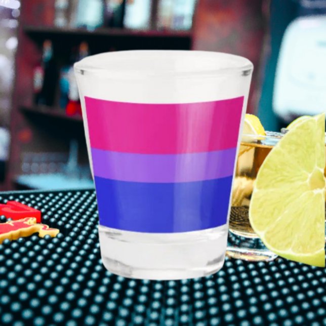 Copo De Shot Orgulho Bi (Criador carregado)