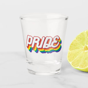 Copo De Shot Orgulho Estilo da década de 70