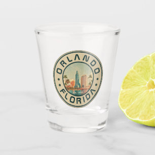 Copo De Shot Orlando Florida Vintage High Building Palm 1960