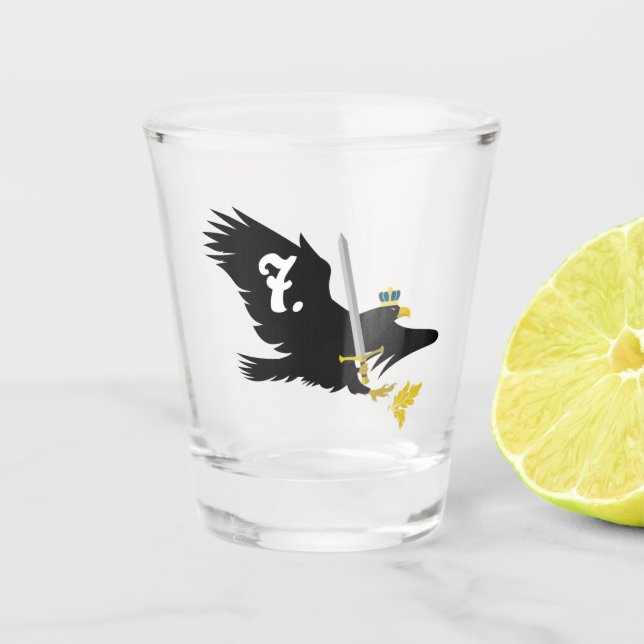 Copo De Shot Os 7. Fuß - Vidro (Frente)