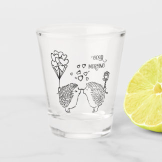 Copo De Shot ouriço Vidro quente