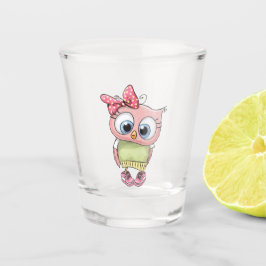 Copo De Shot Owl Shot Glass