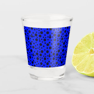Copo De Shot Padrão amarelo preto simples moderno