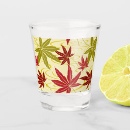 COPO DE SHOT PADRÃO DE ÁCERE JAPONÊS EM CREME