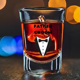 Copo De Shot Padre do Casamento Personalizado