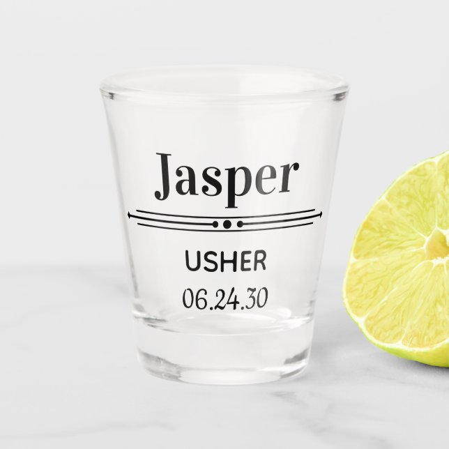 Copo De Shot Padrinho Personalizado (Frente)